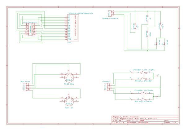 lcd midi controls